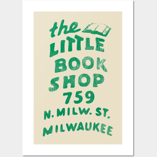 Defunct The Little Book Shop Milwaukee WI Wall Art by darklordpug